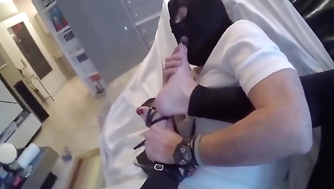 Busty shemale domination her husband's mature body