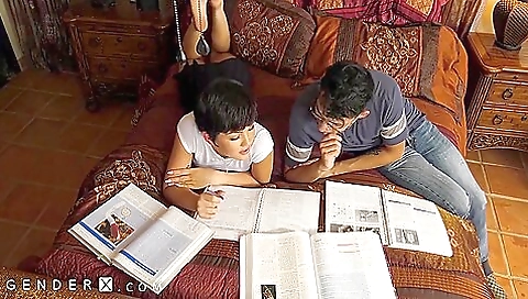 Asian with a big booty is a great fit for stepbrother