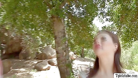 Bareback brunette babe with a big ass 18+ anal sex