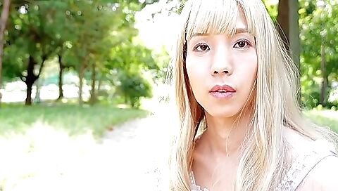 Japanese blonde fucked with passion by his old boyfriend