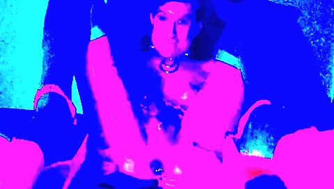 Brunette slut with small tits masturbates in her bed